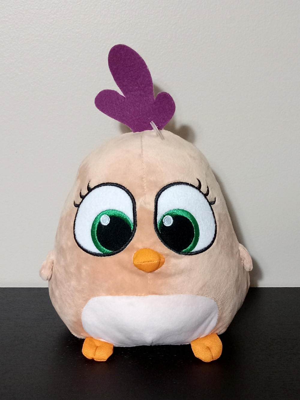 Angry Birds Hatchlings Zoe Plush Stuffed Animal Pink Purple 8.5"